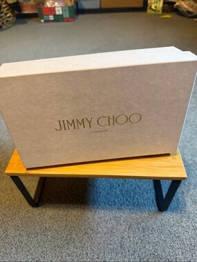 Jimmy Choo Light Pink Box with Gold Logo